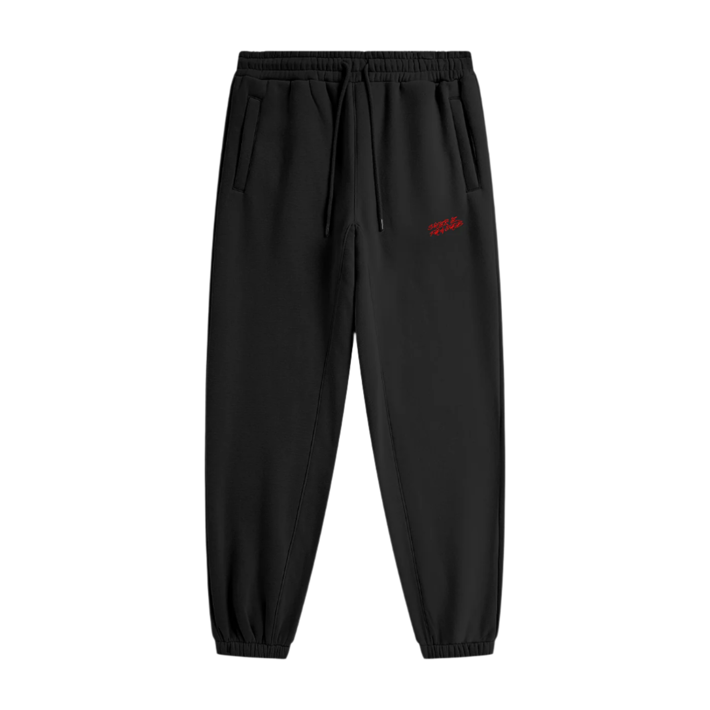 Sher-E-Panjab Fleece Joggers - Black
