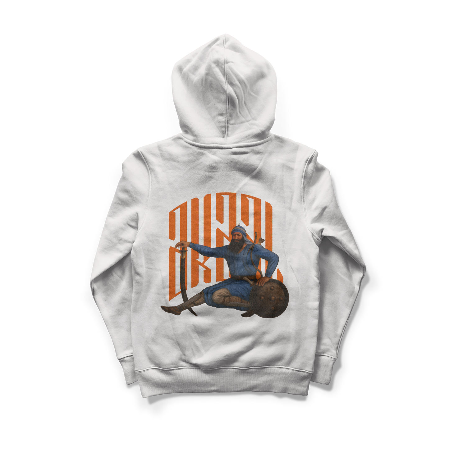 Bahadur Legacy Fleece Hoodie - White