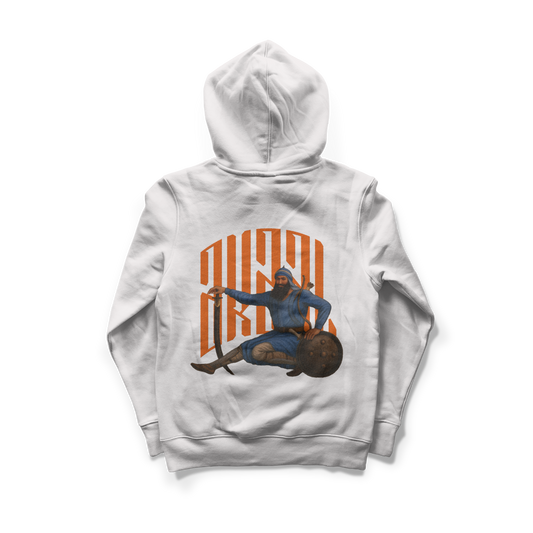 Bahadur Legacy Fleece Hoodie - White
