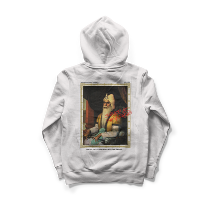 Sher-E-Panjab Fleece Hoodie - White